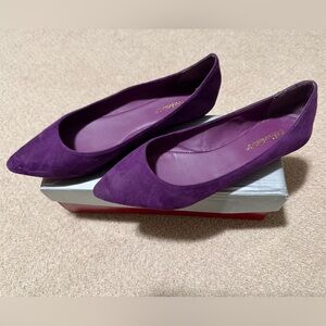 Breckelles Deep Purple Women's Flats